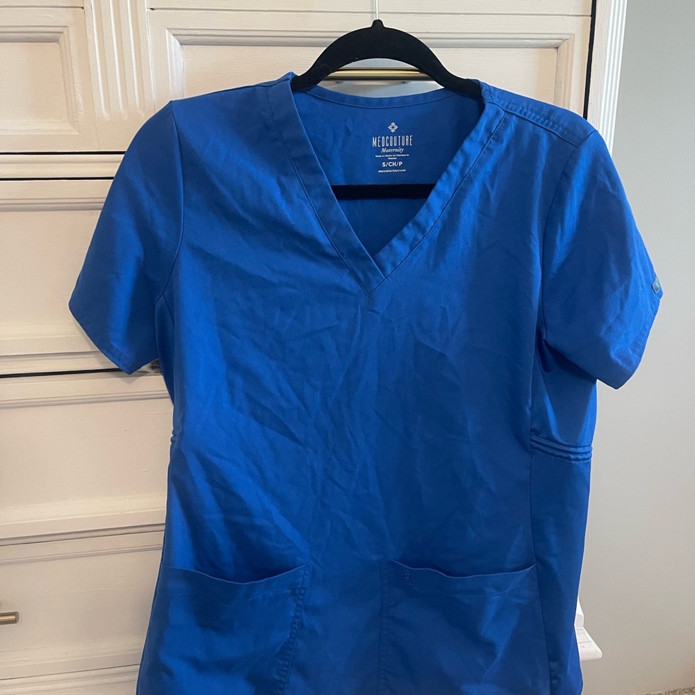 Med Couture Blue Women's Top Maternity